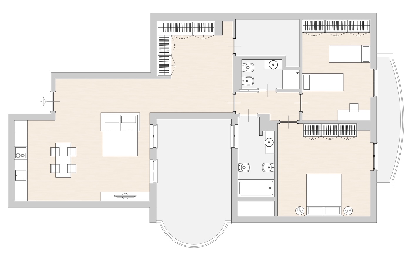 Residence Aurora a Milano -  Appartamento Suite