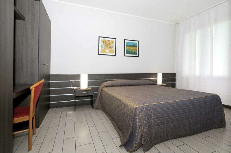 Residence Aurora a Milano - Appartamento Deluxe balcone vista giardino