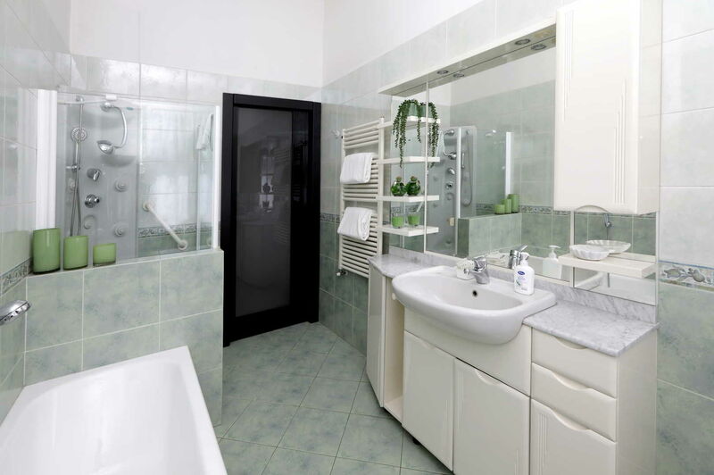 Residence Aurora a Milano - Appartamento Deluxe balcone vista giardino