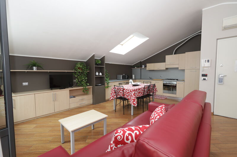 Residence Aurora a Milano - Suite con 2 camere da letto e terrazza ( 2 bagni )